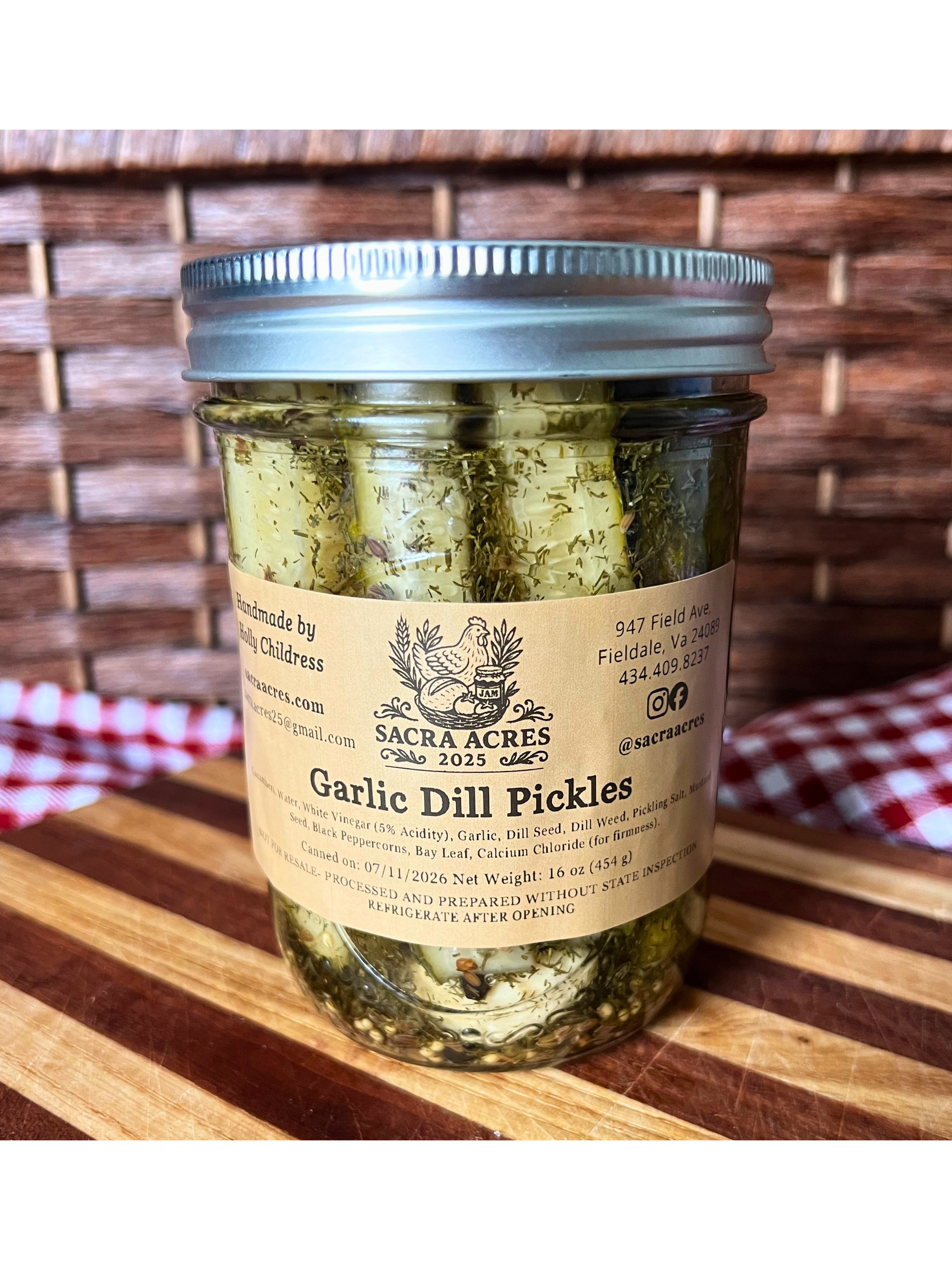 Garlic Dill Pickles