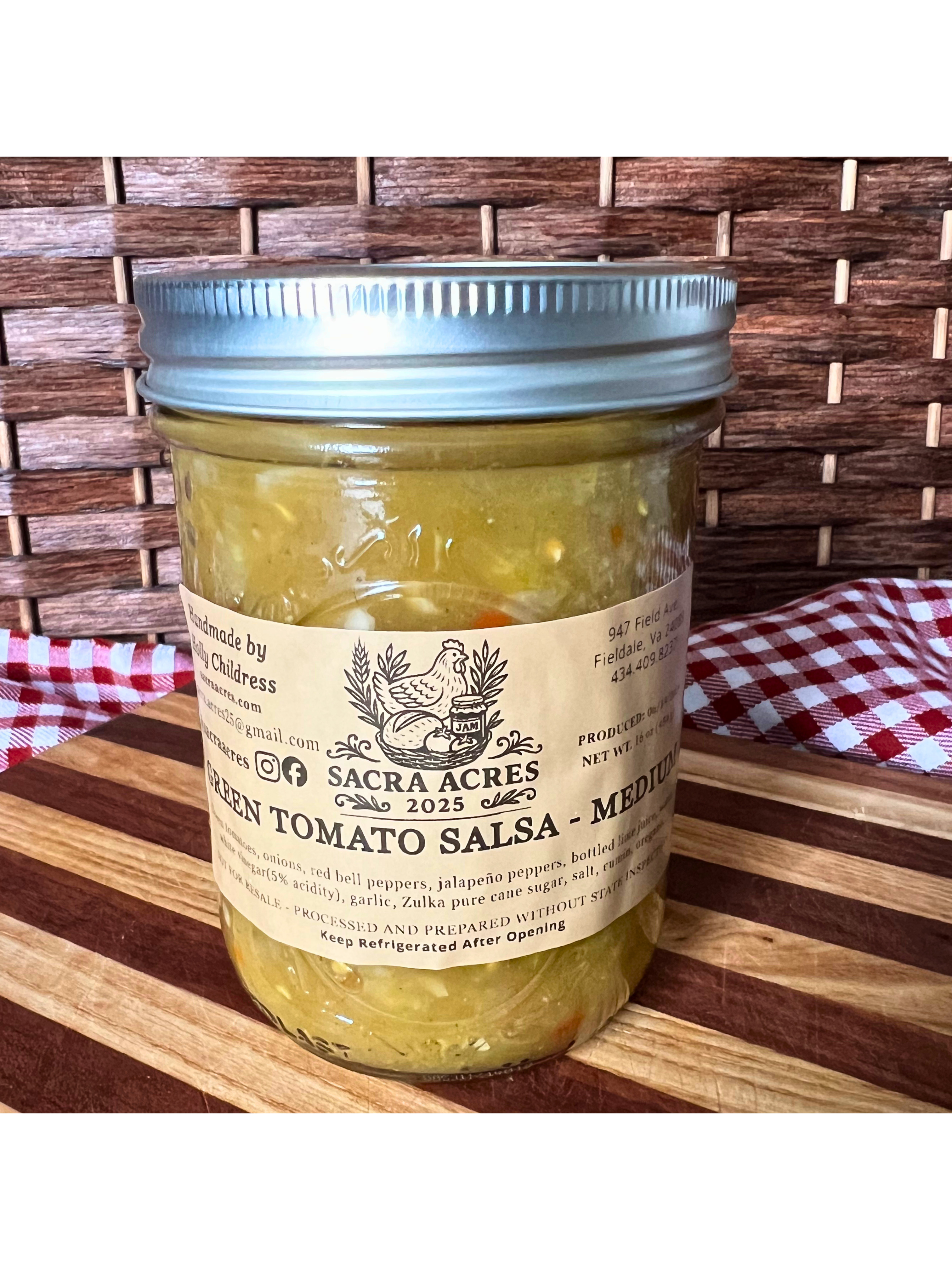 Green Tomato Salsa